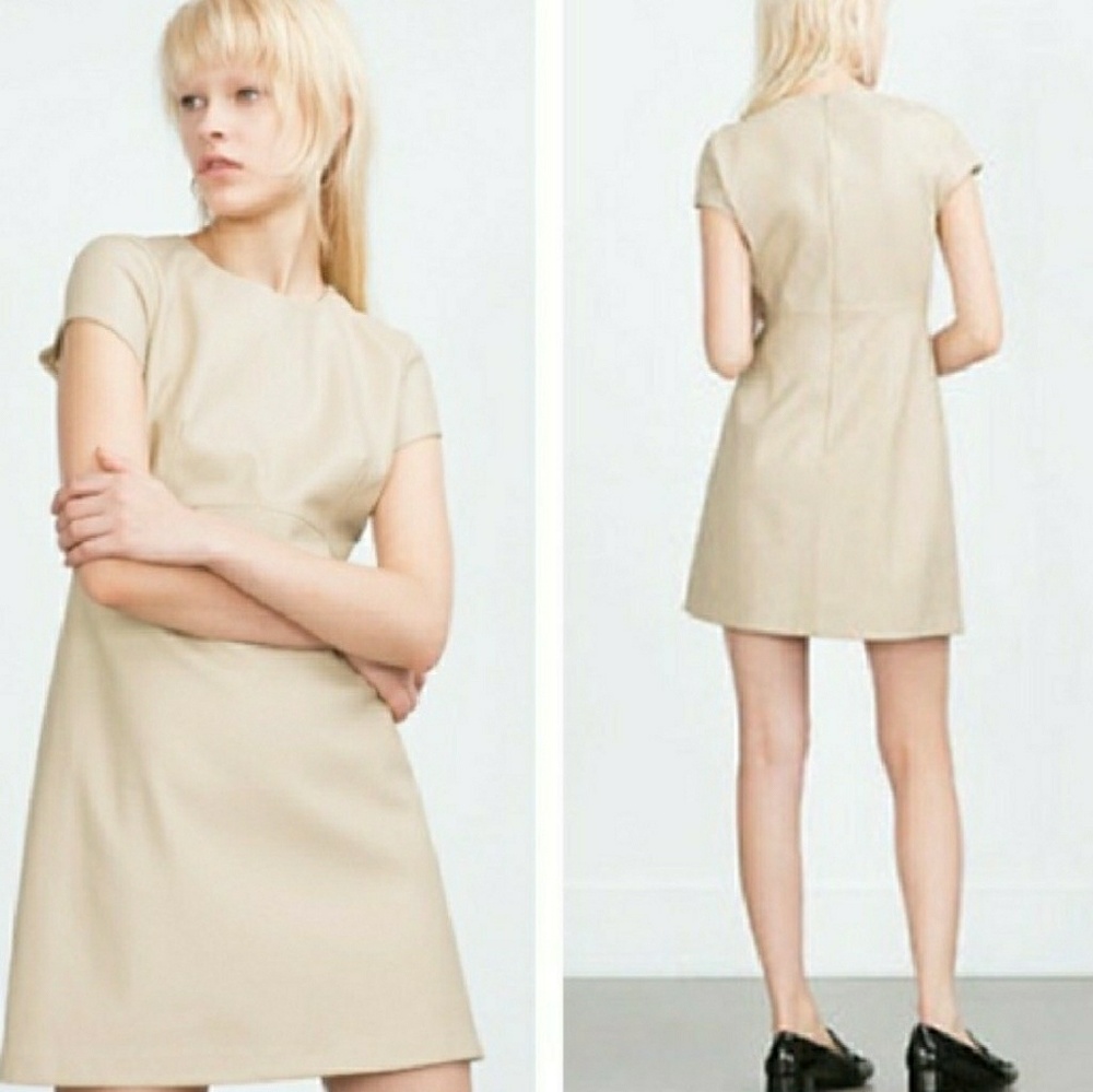 Faux Leather Zara Sz M